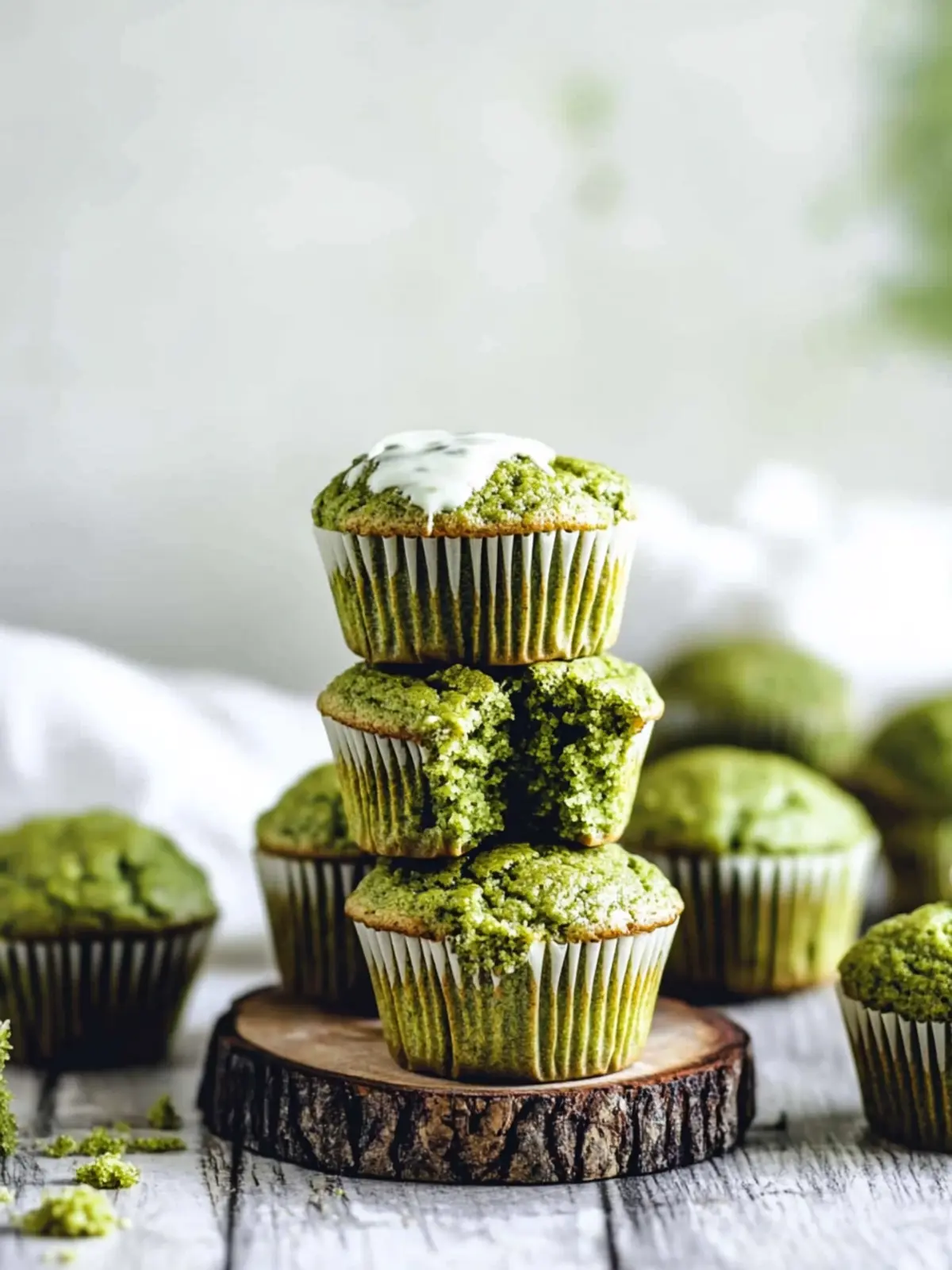 One Bowl Matcha Muffins for Easy, Guilt-Free Treats 2 One Bowl Matcha Muffins