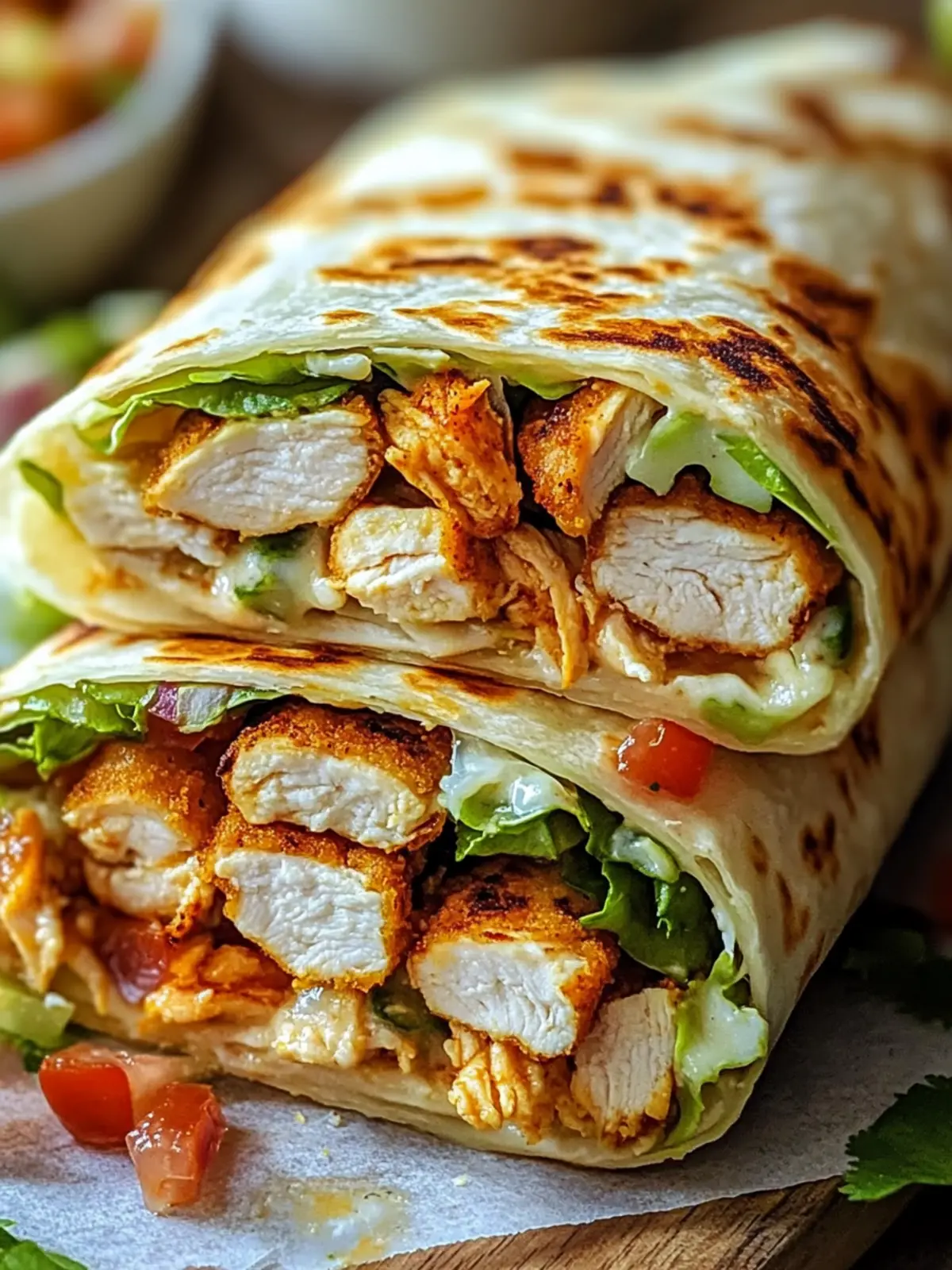 High Protein Chicken Crunch Wrap That Will Wow Your Tastebuds 4 High Protein Chicken Crunch Wrap