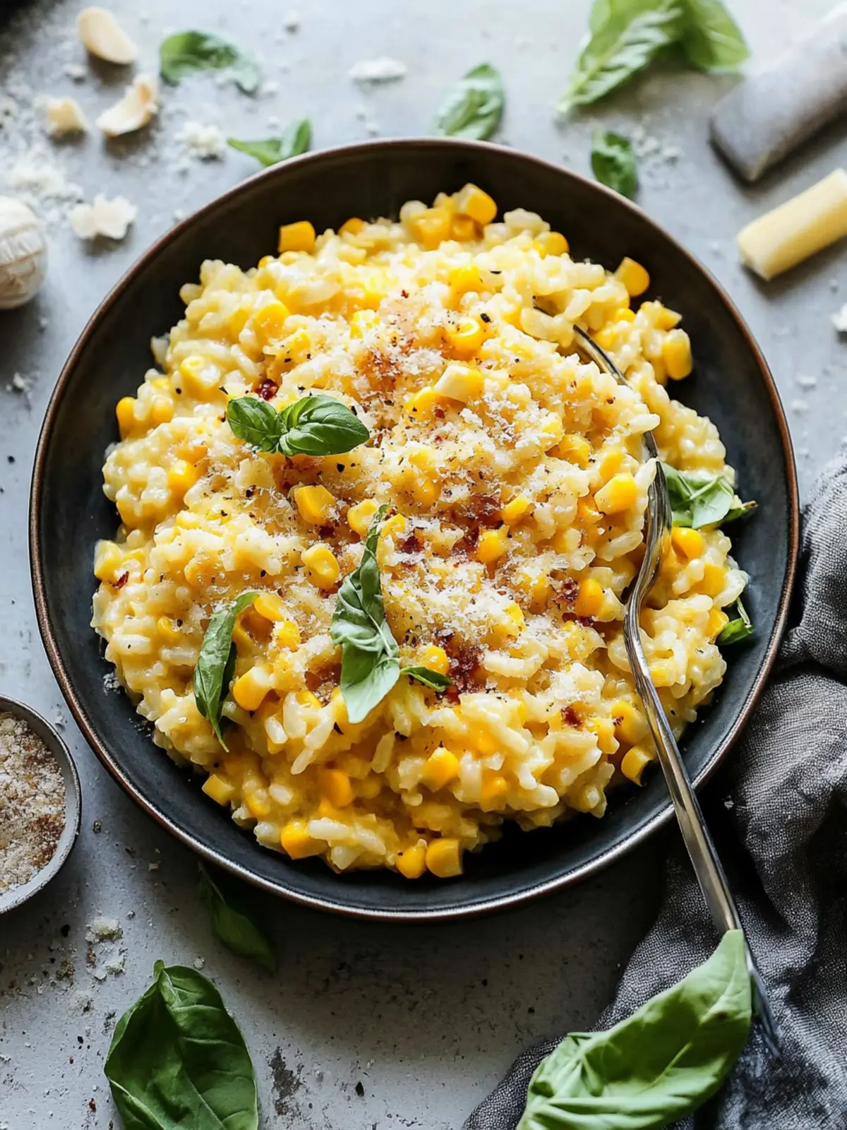Creamy Sweet Corn Risotto That Will Brighten Your Day 4 Sweet Corn Risotto
