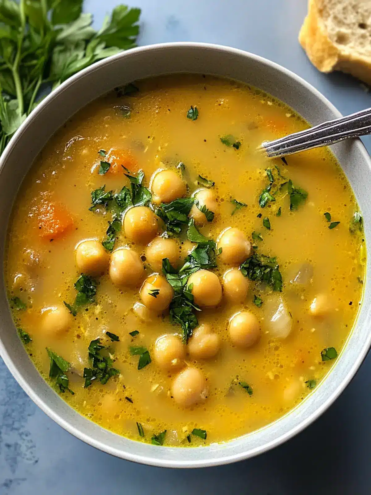 Delicious Easy Greek Chickpea Soup (Revithia) in 30 Minutes 2 Easy Greek Chickpea Soup (Revithia)