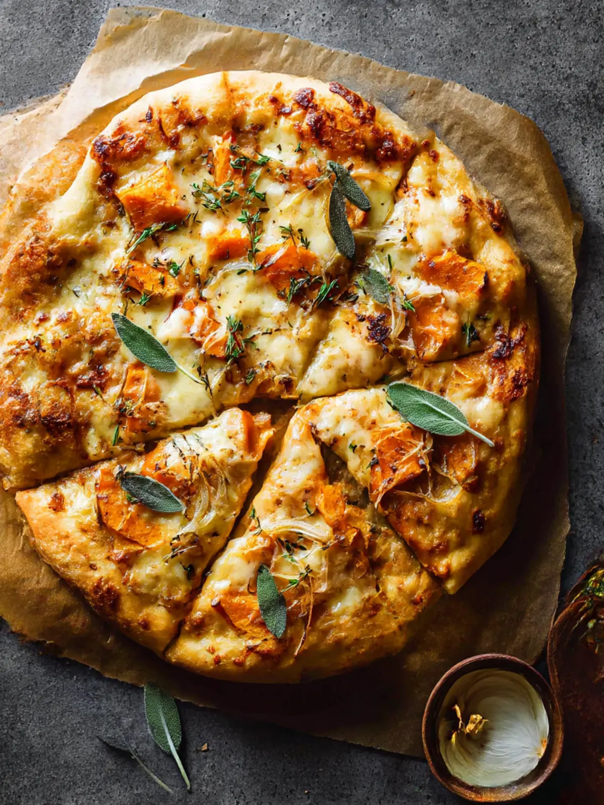 Delicious 5 Ingredient Pumpkin and Gouda Pizza at Home 2 5 Ingredient Pumpkin and Gouda Pizza