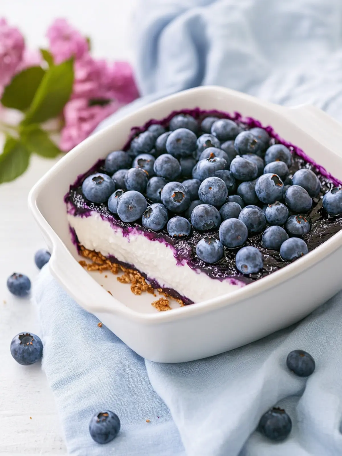 Blueberry Delight: The Creamy Dessert You’ll Crave Again 4 Blueberry Delight