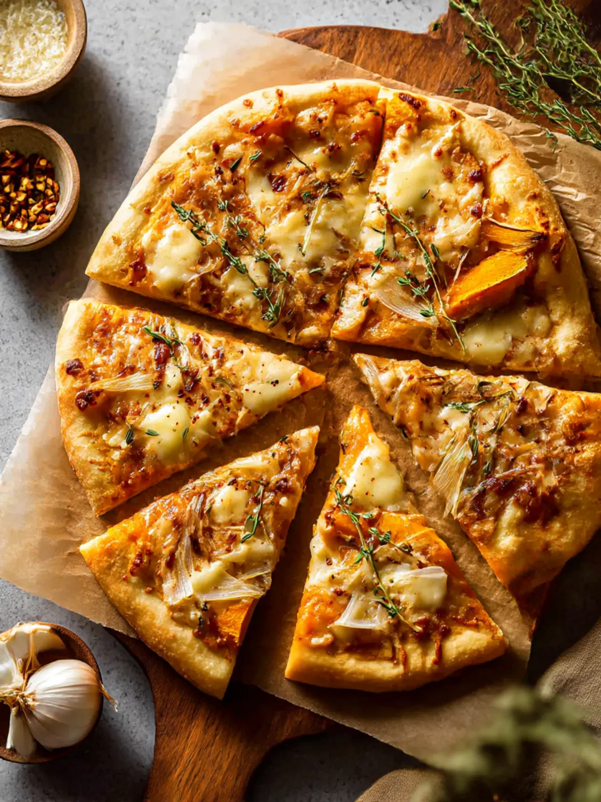Delicious 5 Ingredient Pumpkin and Gouda Pizza at Home 4 5 Ingredient Pumpkin and Gouda Pizza