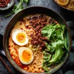 Spicy Tantanmen with Crispy Pork & Jammy Eggs You’ll Love 6 Spicy Tantanmen with Crispy Pork & Jammy Eggs