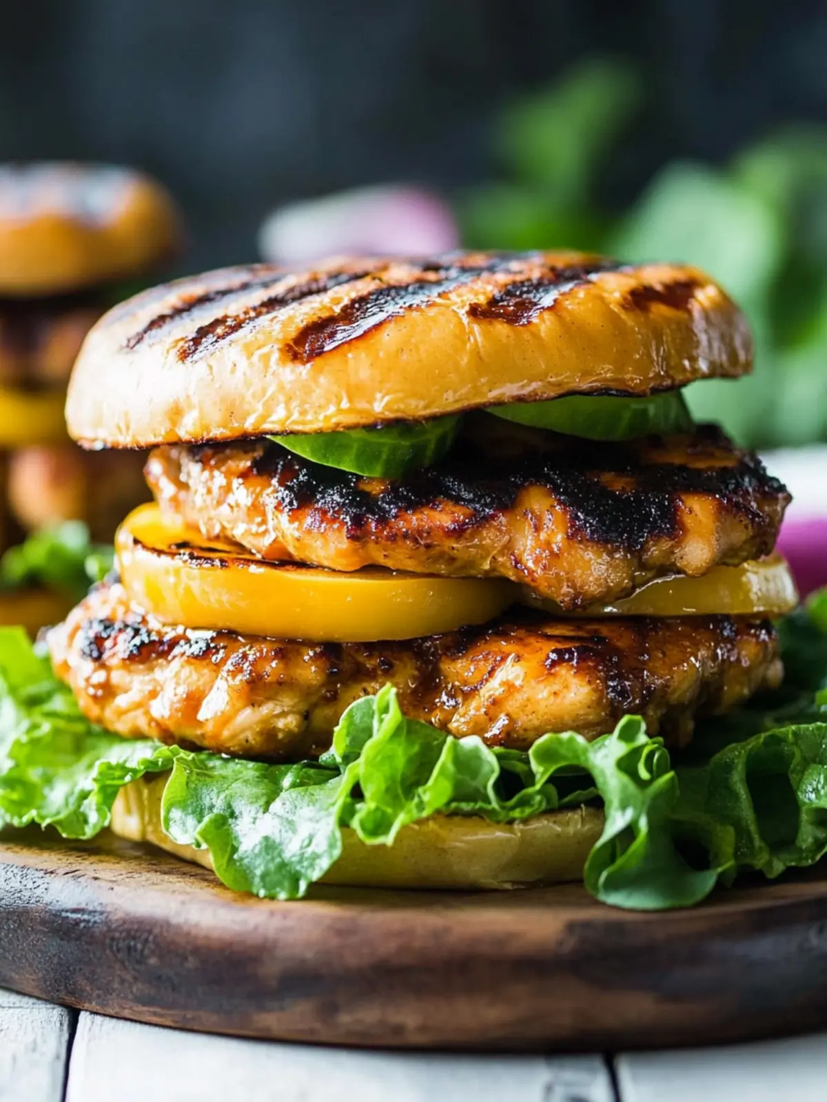 Grilled Hawaiian Chicken Burgers Paleo Whole30 Bliss Awaits 3 Grilled Hawaiian Chicken Burgers {Paleo, Whole30}