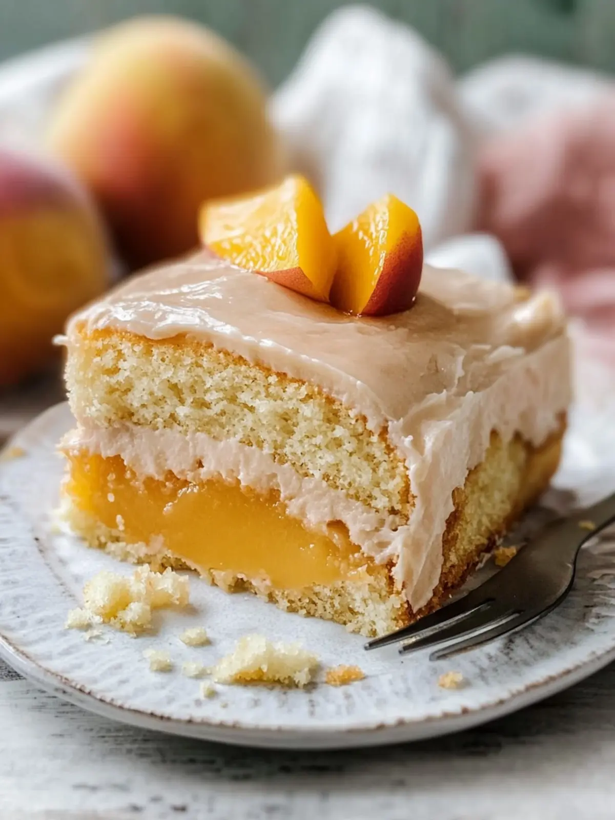 Decadent Brown Sugar Peach Cake You’ll Crave Again and Again 2 Brown Sugar Peach Cake