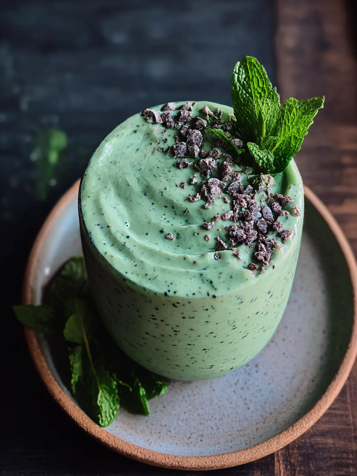 Mint Chip Spirulina Smoothie: A Refreshing Health Boost! 3 Mint Chip Spirulina Smoothie