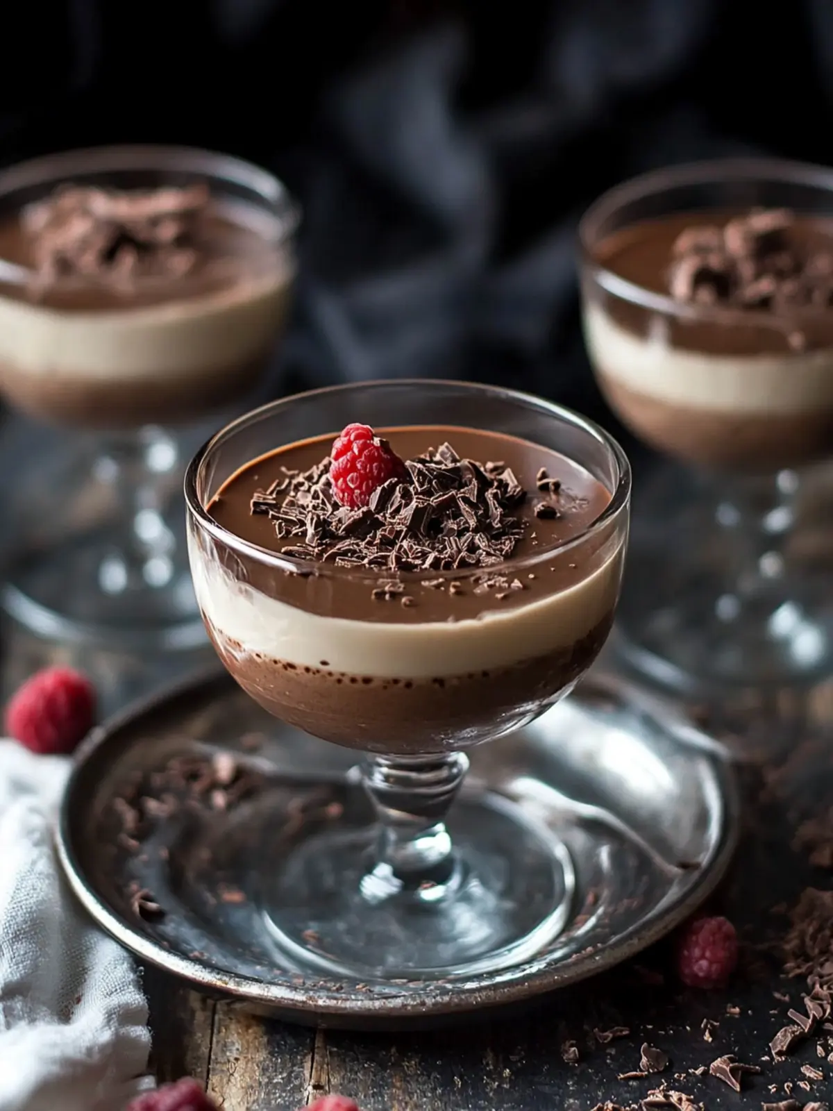 Decadent Easy Dessert: Indulge in Chocolate Panna Cotta 3 easy dessert Chocolate Panna Cotta