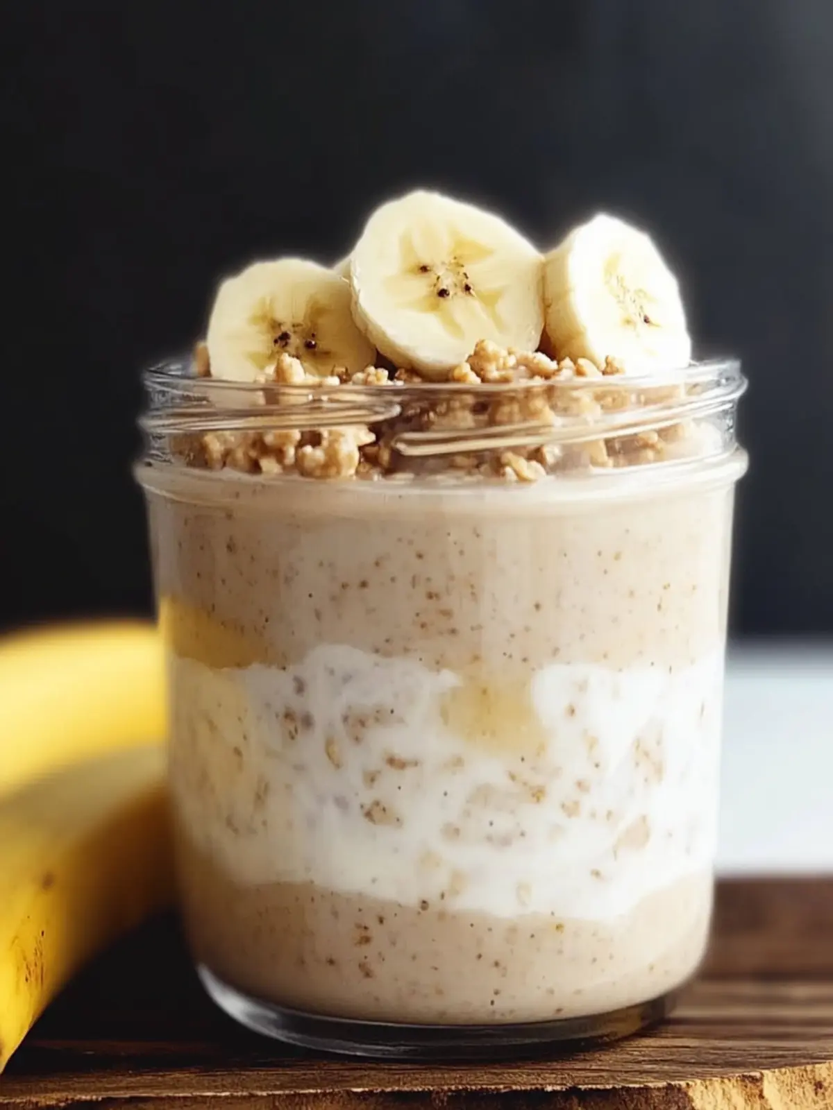 High Protein Peanut Butter Banana Overnight Oats Bliss 5 High Protein Peanut Butter Banana Overnight Oats