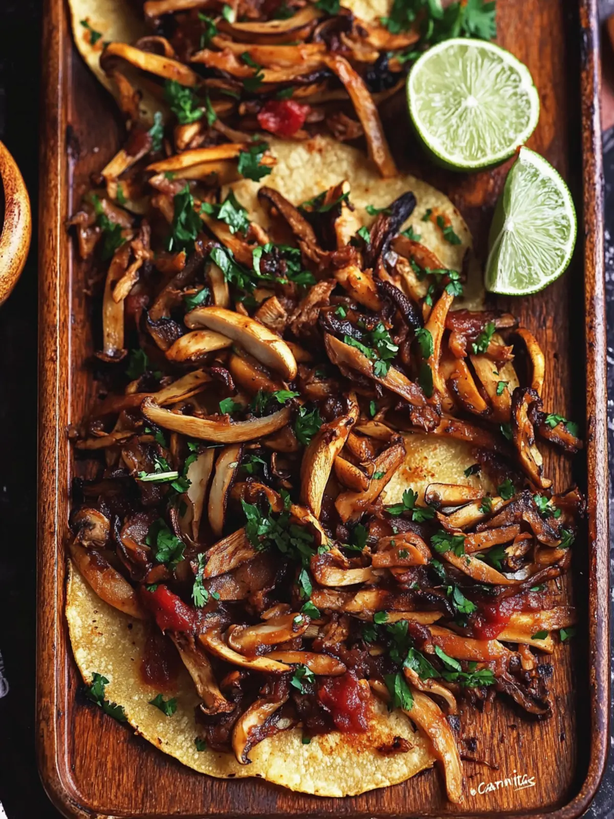 Savory Mushroom Carnitas: A Flavorful Twist on Tacos 4 Mushroom “Carnitas”