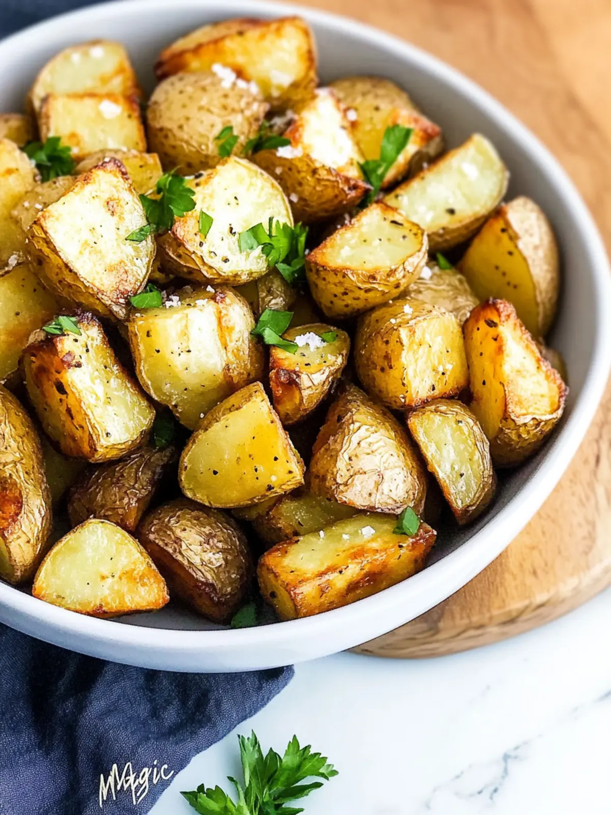 Whole 30 + Paleo Salt and Vinegar Magic Potatoes Delight 4 Whole 30 + Paleo Salt and Vinegar “Magic” Potatoes