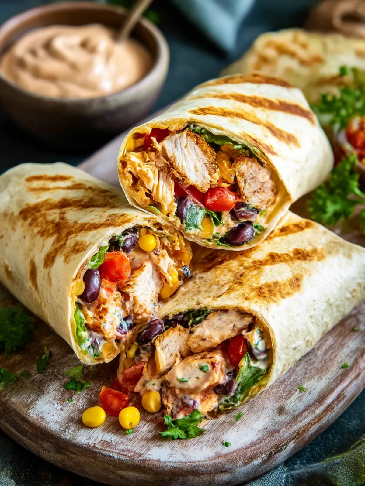 Irresistible Southwest Chicken Wraps You’ll Crave Every Day 5 Southwest Chicken Wrap