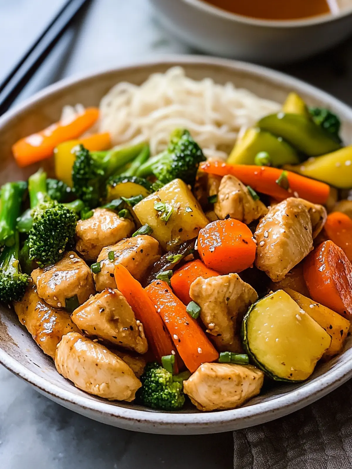 Sizzle Up Homemade Hibachi Chicken & Vegetables Tonight 3 Homemade Hibachi Chicken & Vegetables