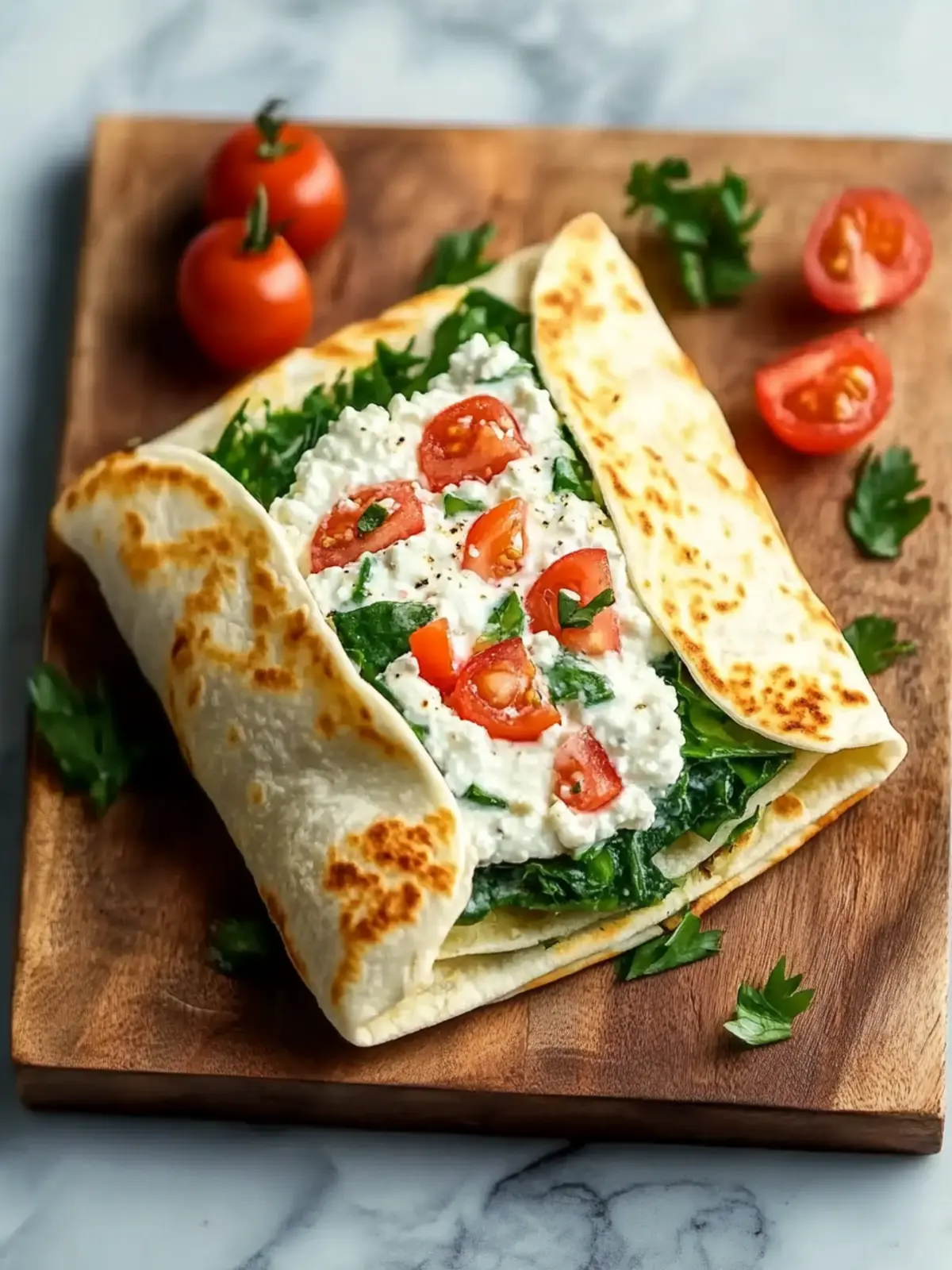 2-Ingredient Cottage Cheese Wraps: My Tasty Filling Combo! 3 2-Ingredient Cottage Cheese Wraps (+ My Favorite Filling Combo)