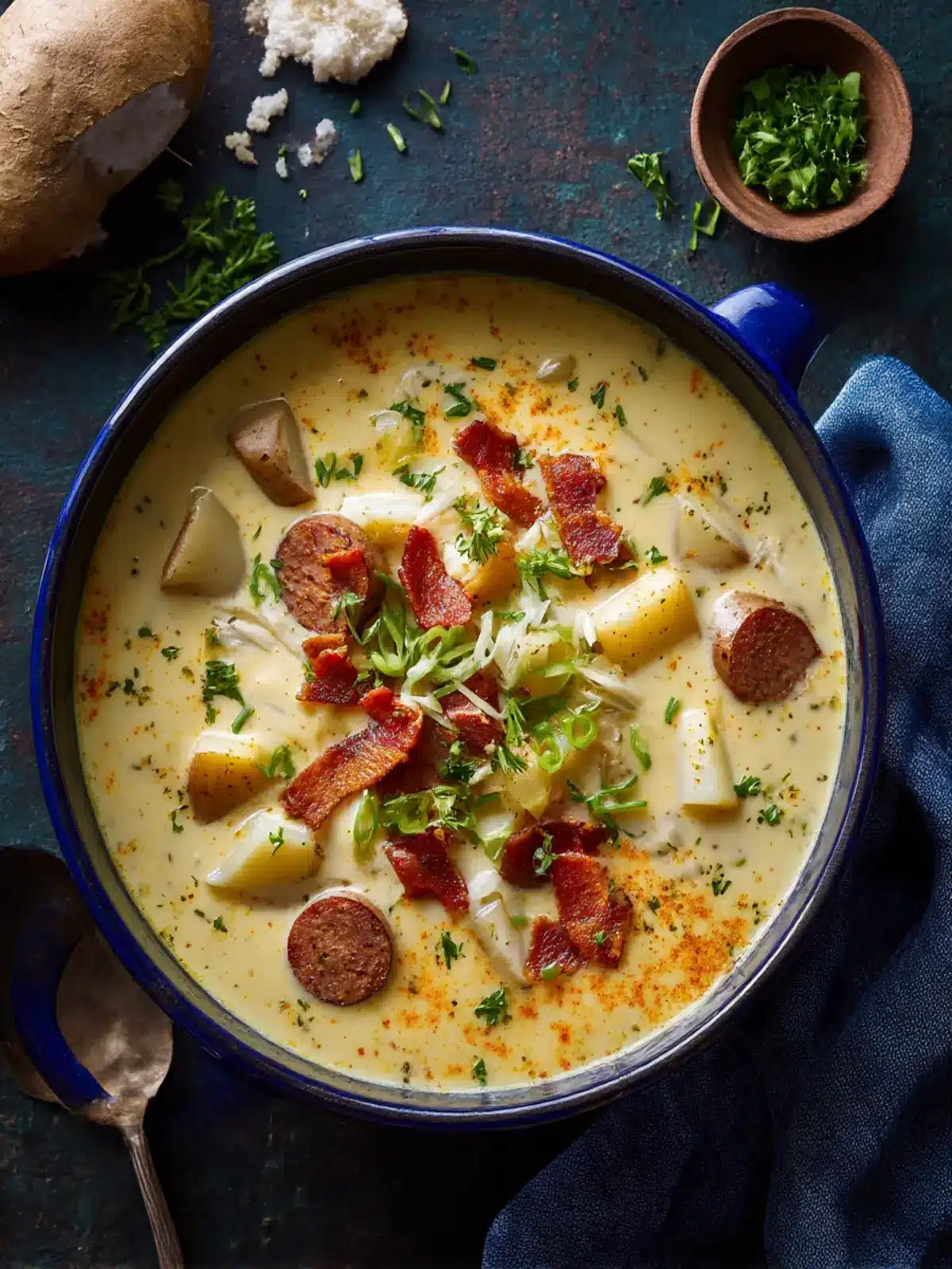 Creamy Cajun Potato Soup That'll Spice Up Dinner Time 4 Cajun Potato Soup