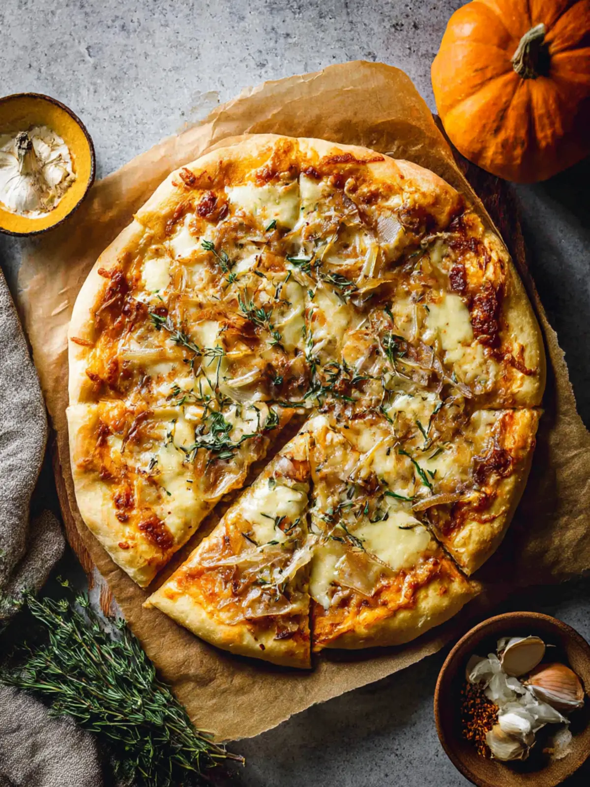 Delicious 5 Ingredient Pumpkin and Gouda Pizza at Home 5 5 Ingredient Pumpkin and Gouda Pizza