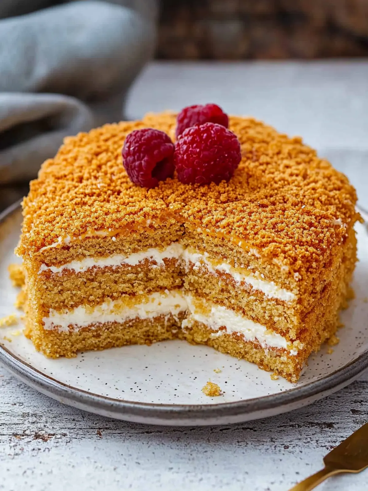 Irresistibly Easy Russian Honey Cake (Medovik) Recipe 5 easy dessert Russian Honey Cake (Medovik)