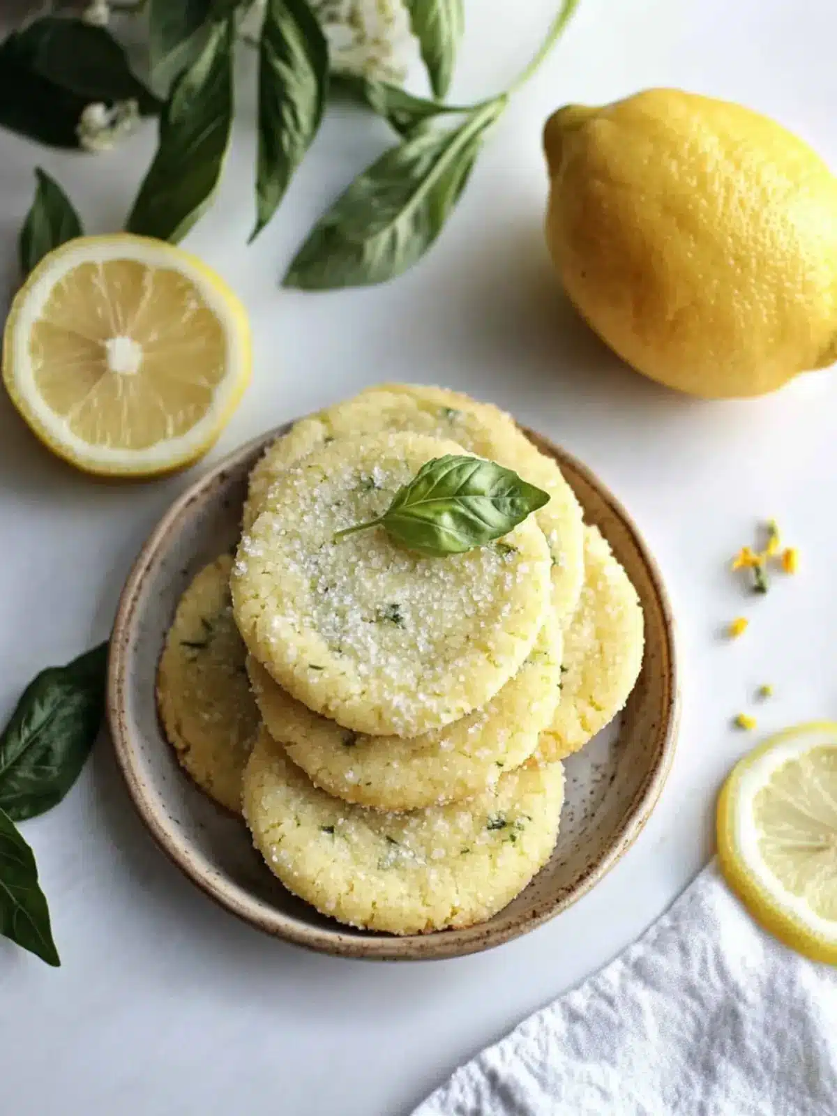 Lemon-Basil Cookies: Refreshing Treats to Brighten Your Day 4 Lemon-Basil Cookies