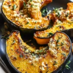 Parmesan Herb Roasted Acorn Squash for Cozy Nights In 5 Parmesan Herb Roasted Acorn Squash