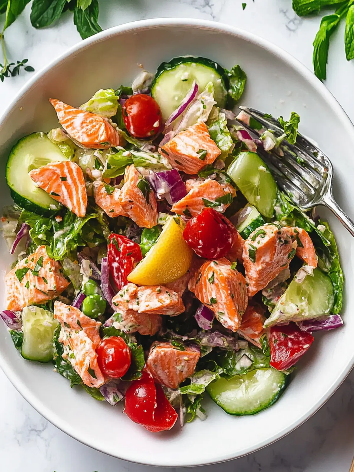 Delicious Salmon Salad for a Fresh Twist on Lunchtime 2 Salmon Salad