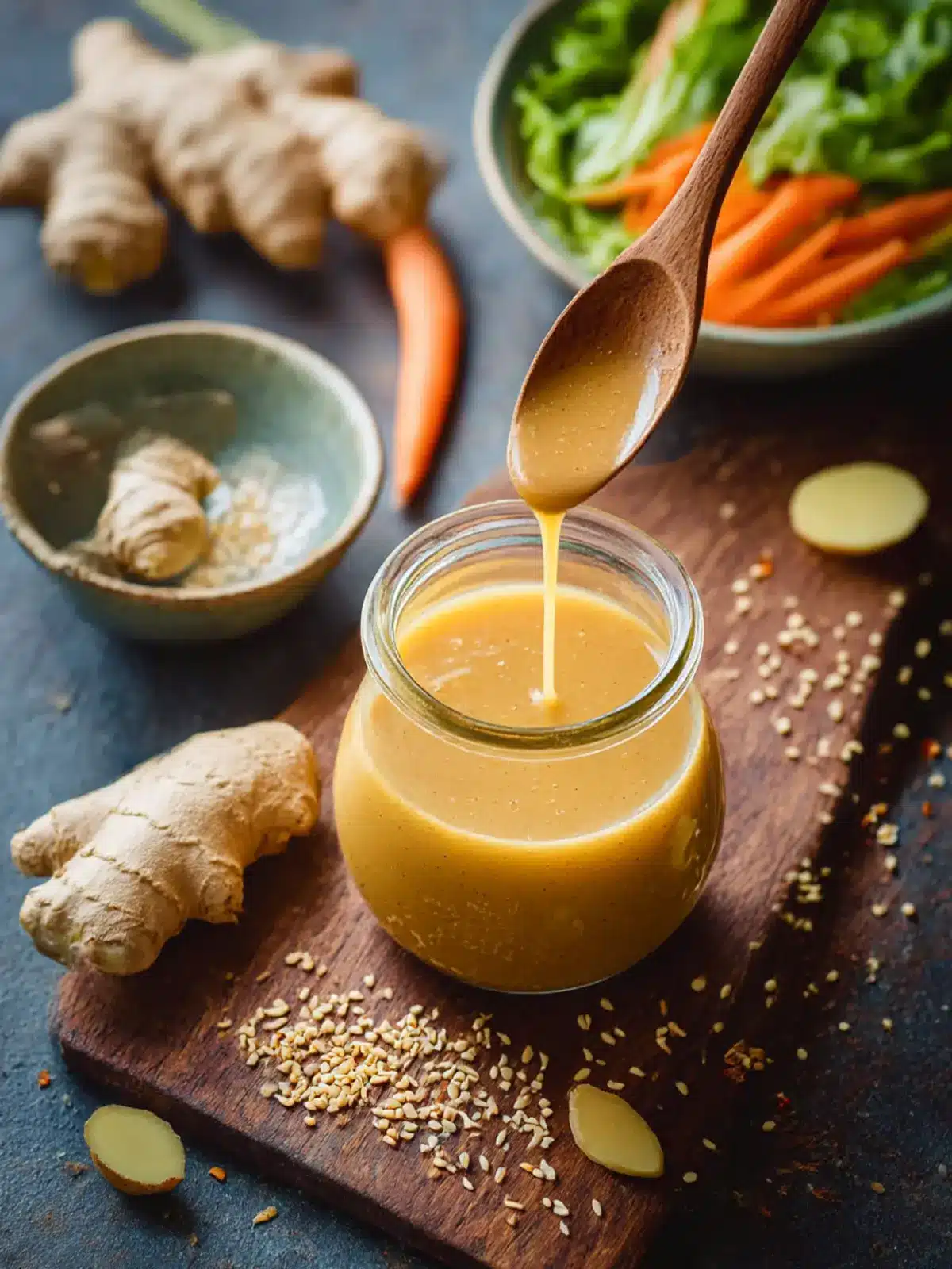 Fresh Japanese Ginger Salad Dressing That'll Wow Your Tastebuds 2 Fresh Japanese Ginger Salad Dressing