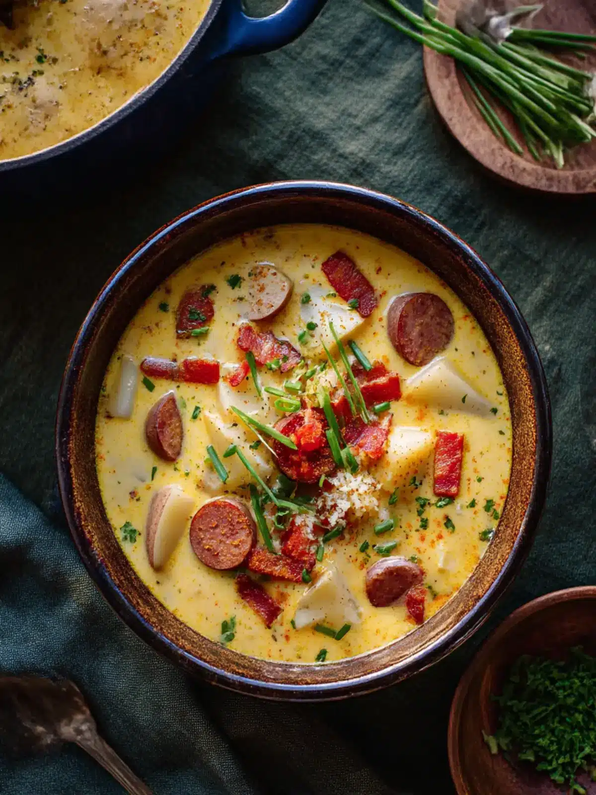 Creamy Cajun Potato Soup That'll Spice Up Dinner Time 3 Cajun Potato Soup
