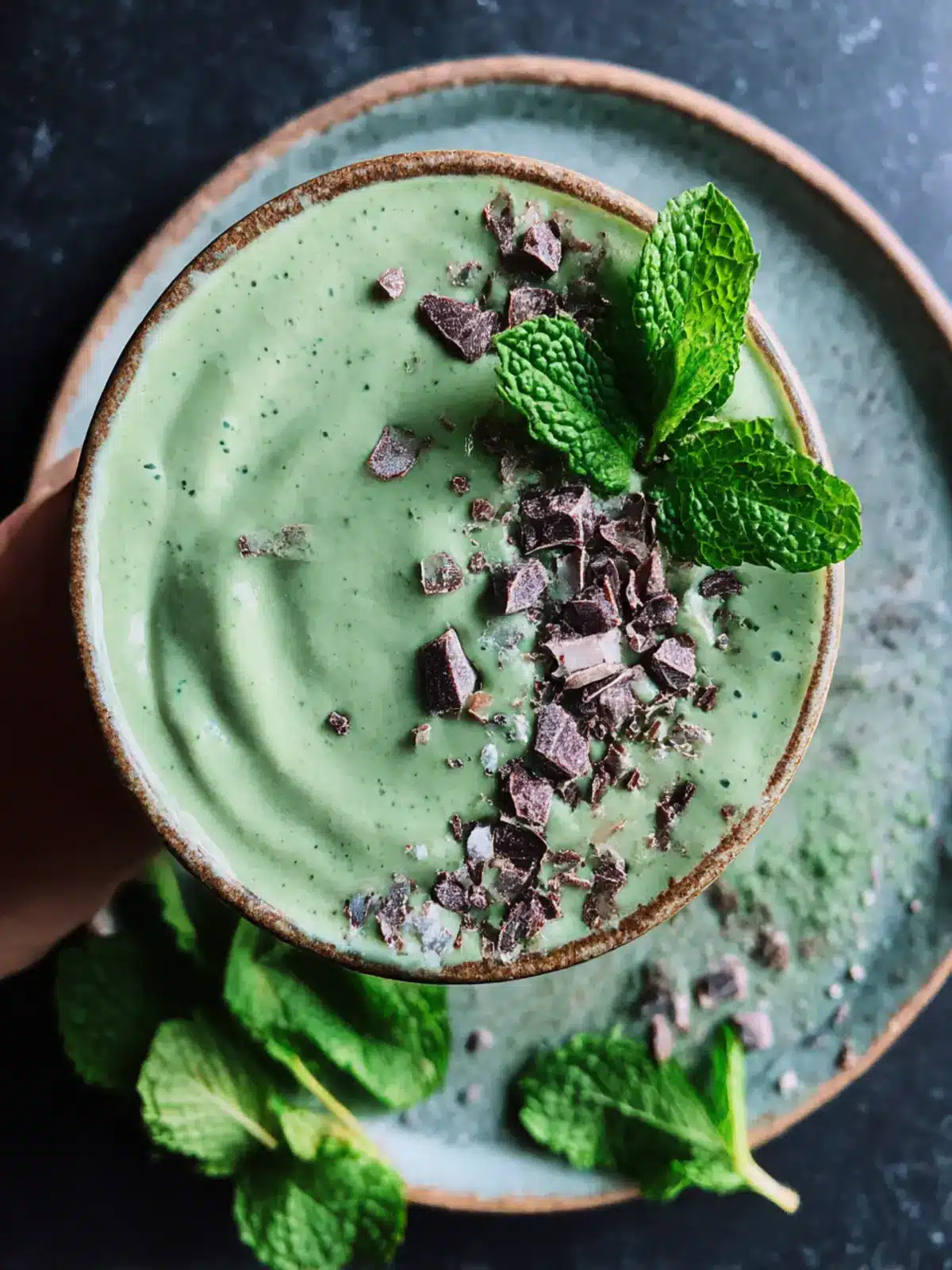 Mint Chip Spirulina Smoothie: A Refreshing Health Boost! 4 Mint Chip Spirulina Smoothie