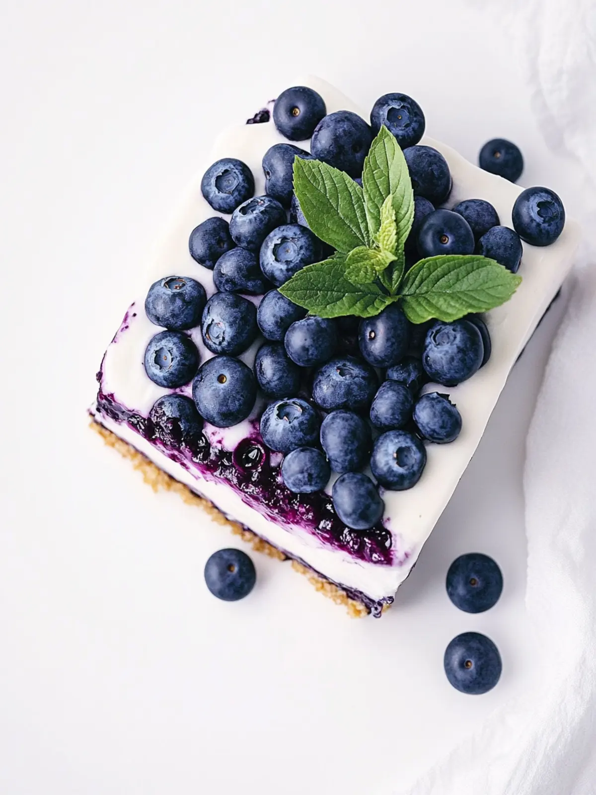 Blueberry Delight: The Creamy Dessert You’ll Crave Again 2 Blueberry Delight