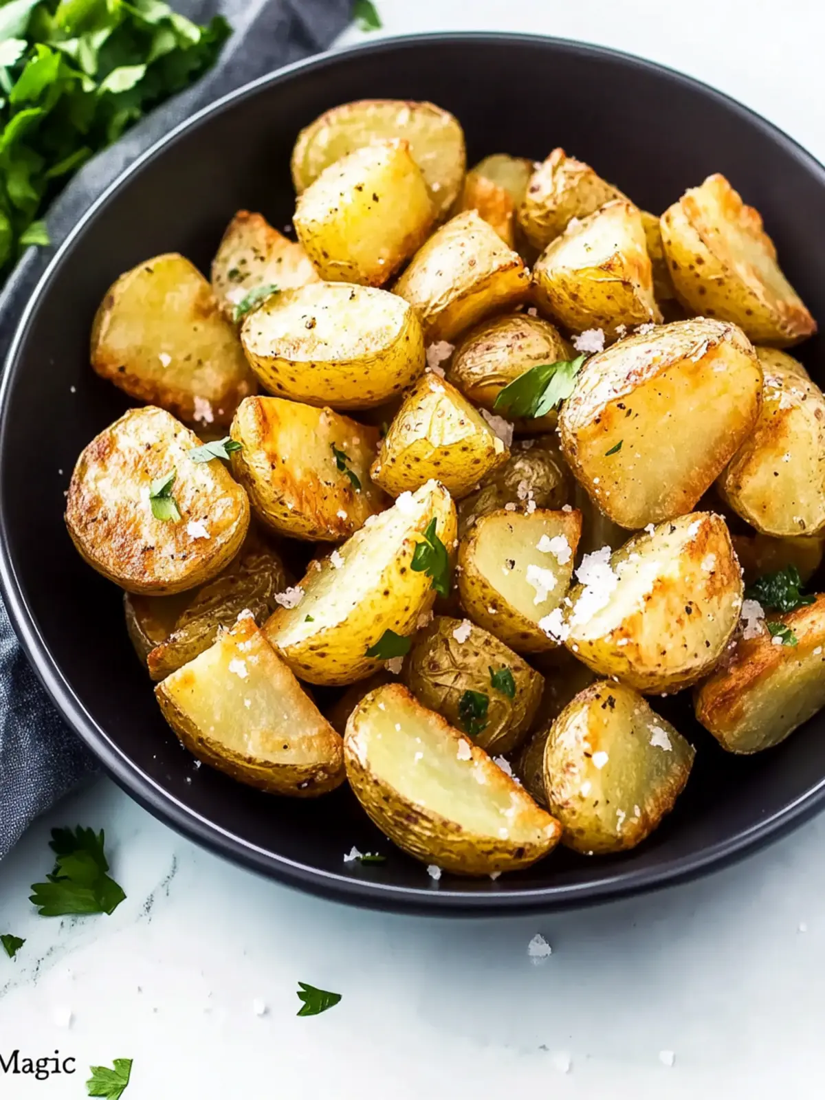 Whole 30 + Paleo Salt and Vinegar Magic Potatoes Delight 3 Whole 30 + Paleo Salt and Vinegar “Magic” Potatoes