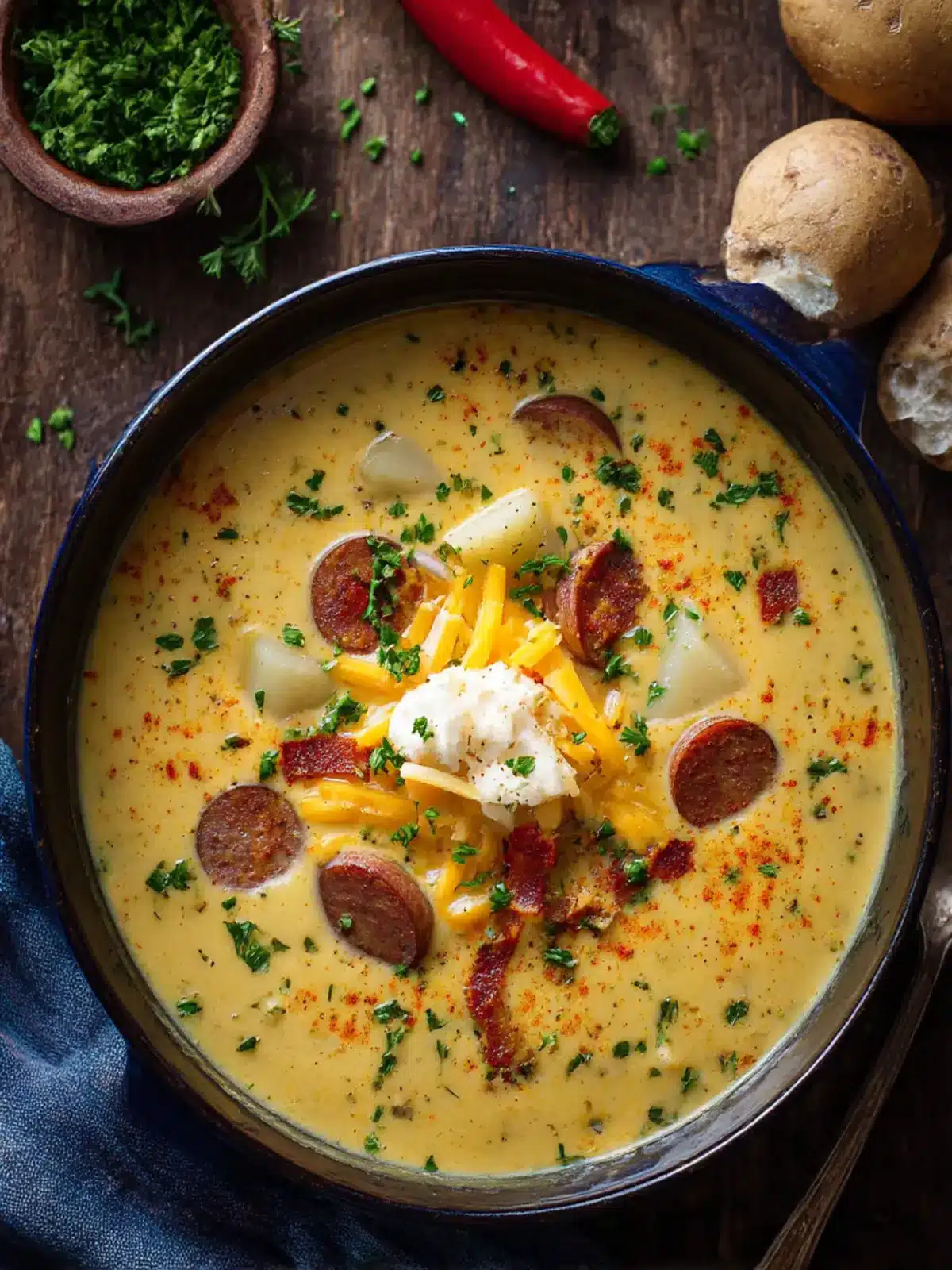 Creamy Cajun Potato Soup That'll Spice Up Dinner Time 2 Cajun Potato Soup