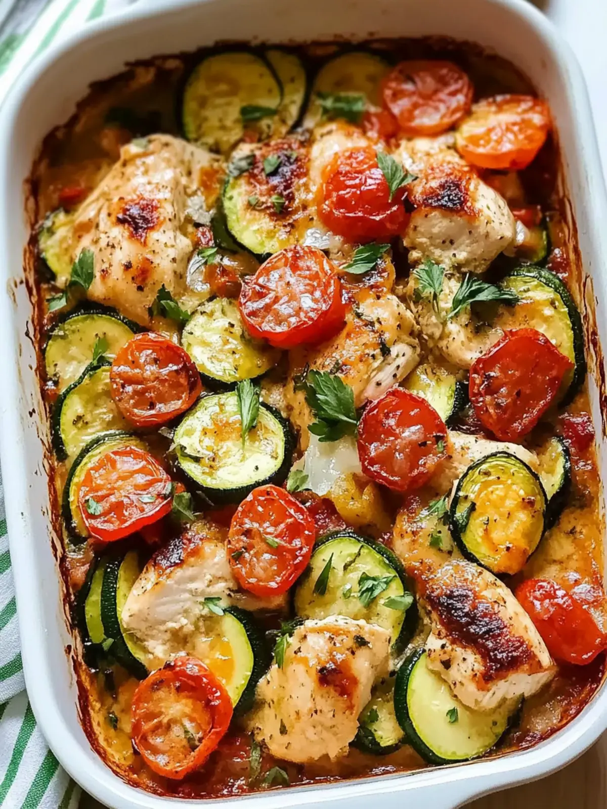 Delicious Mediterranean Chicken Zucchini Bake to Wow Your Family 3 Mediterranean Chicken Zucchini Bake