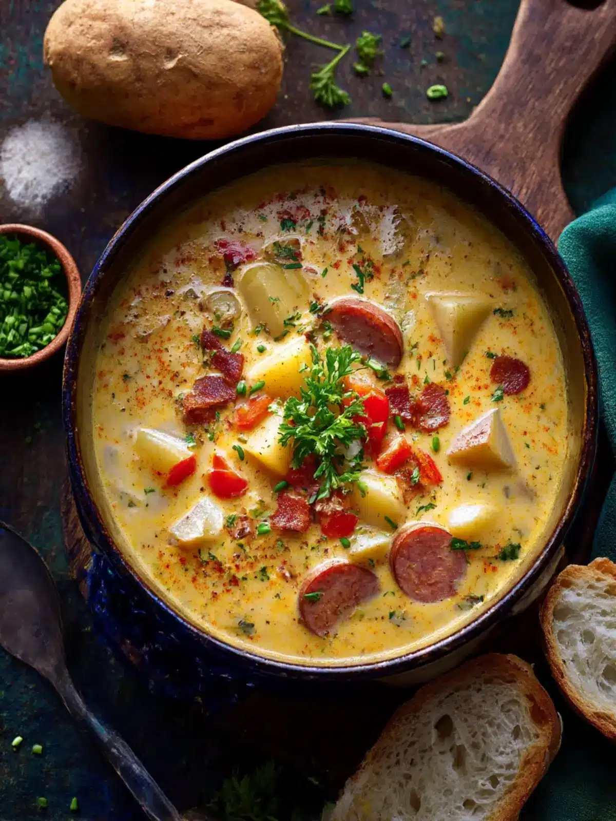 Creamy Cajun Potato Soup That'll Spice Up Dinner Time 5 Cajun Potato Soup