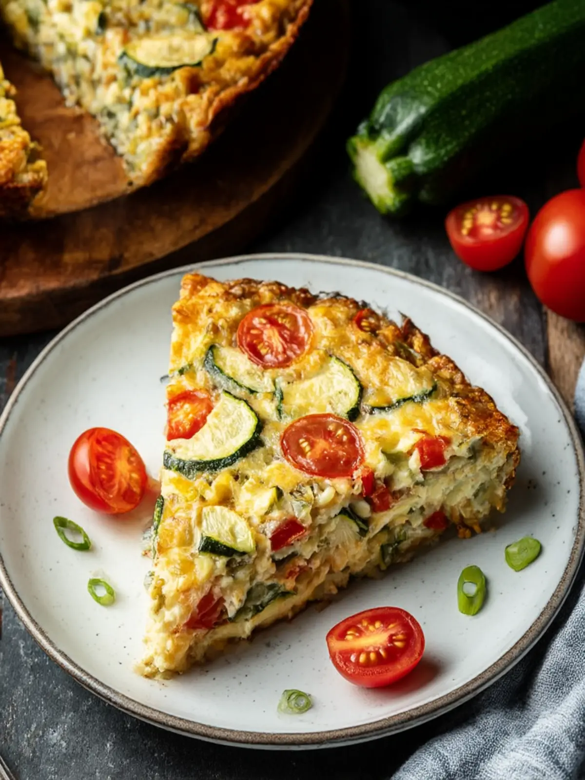 Delicious Summer Garden Crustless Zucchini Pie Recipe 5 Summer Garden Crustless Zucchini Pie