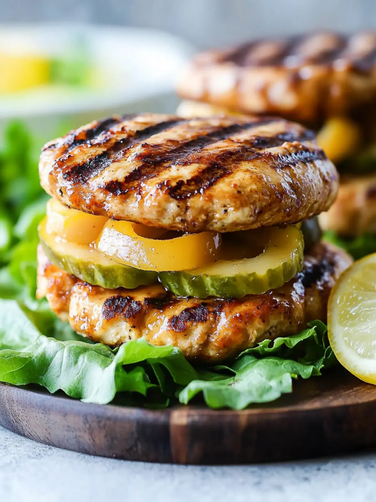 Grilled Hawaiian Chicken Burgers Paleo Whole30 Bliss Awaits 5 Grilled Hawaiian Chicken Burgers {Paleo, Whole30}