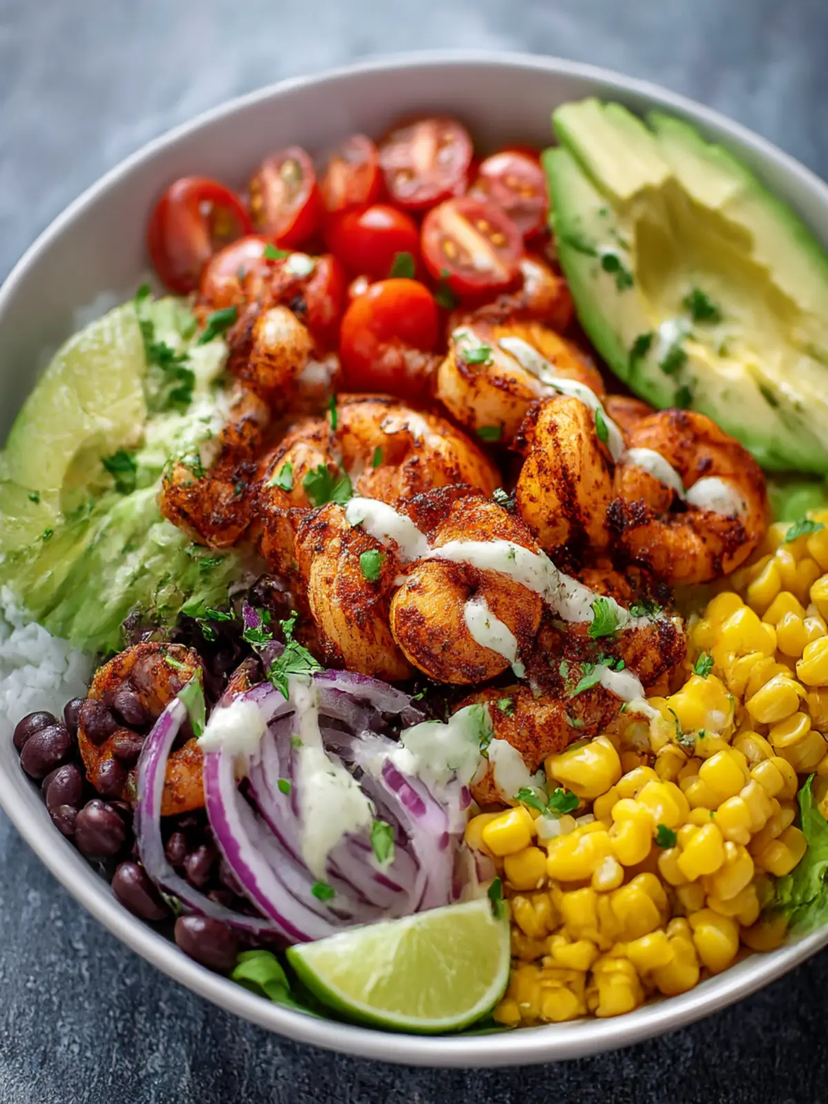 Daringly Delicious Mexican Shrimp Bowl Bursting with Flavor Bliss 2 Daringly Delicious Mexican Shrimp Bowl Bursting with Flavor