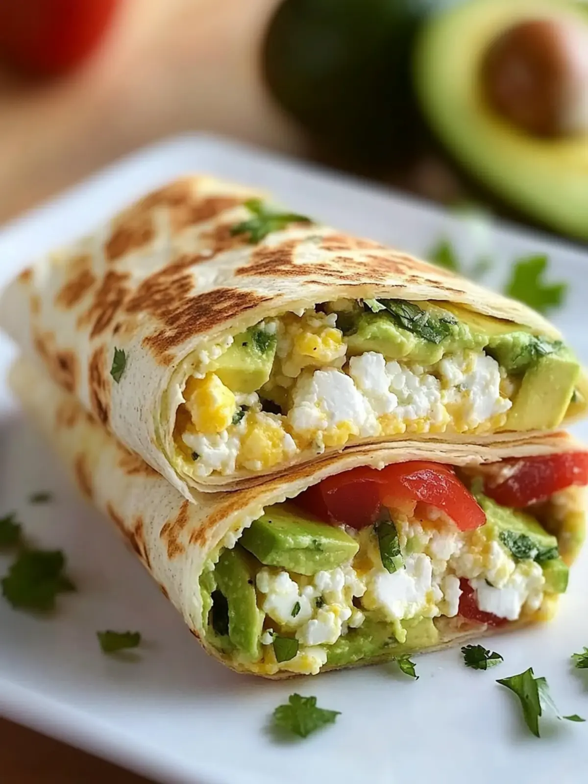 High-Protein Breakfast Wrap with Cottage Cheese and Avocado Delight 5 High-Protein Breakfast Wrap with Cottage Cheese and Avocado