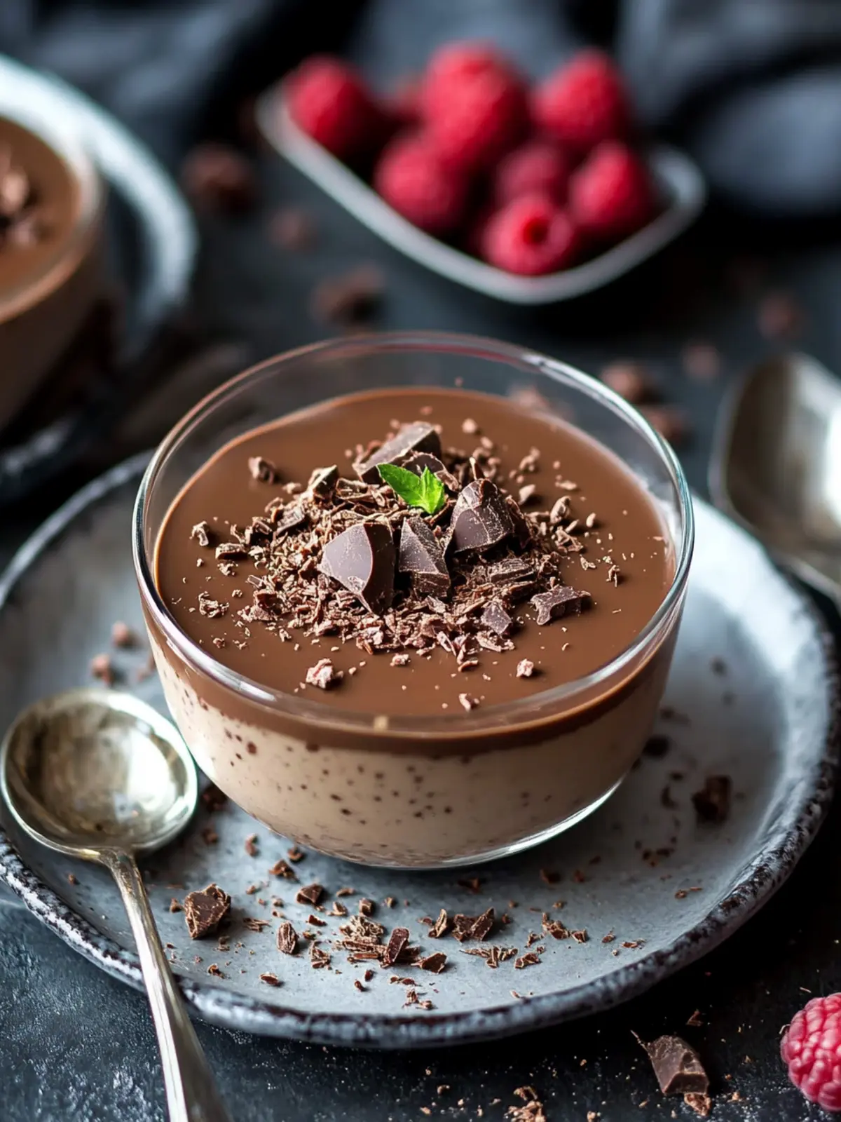 Decadent Easy Dessert: Indulge in Chocolate Panna Cotta 4 easy dessert Chocolate Panna Cotta