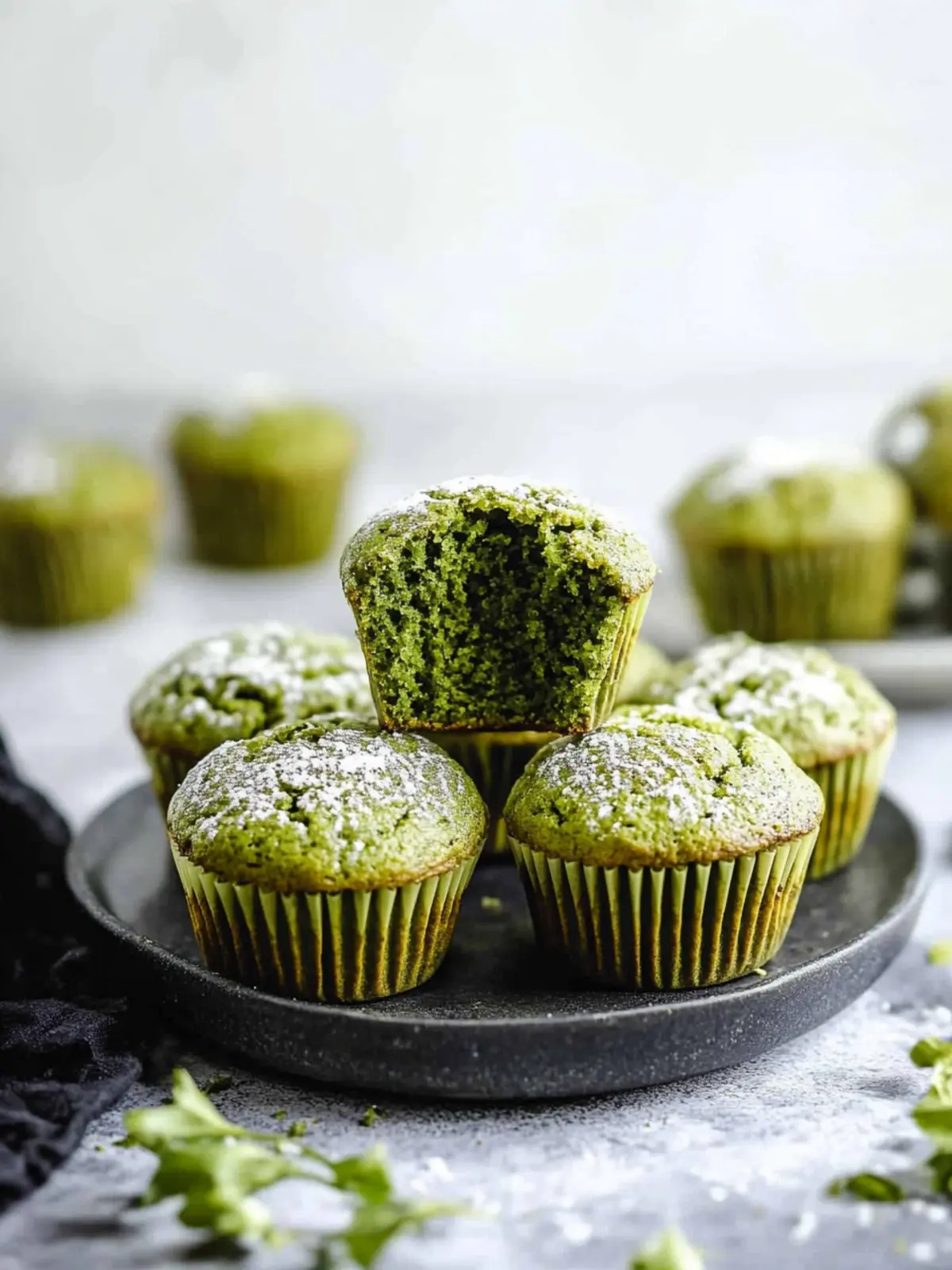 One Bowl Matcha Muffins for Easy, Guilt-Free Treats 4 One Bowl Matcha Muffins