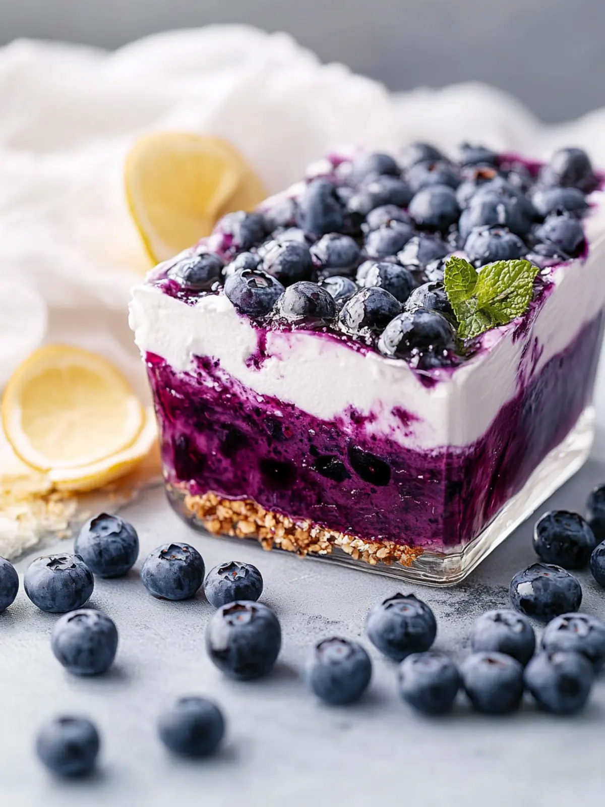 Blueberry Delight: The Creamy Dessert You’ll Crave Again 3 Blueberry Delight
