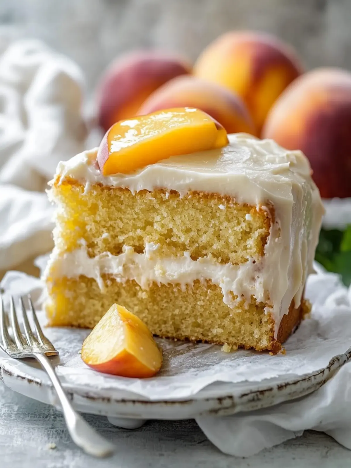 Decadent Brown Sugar Peach Cake You’ll Crave Again and Again 5 Brown Sugar Peach Cake
