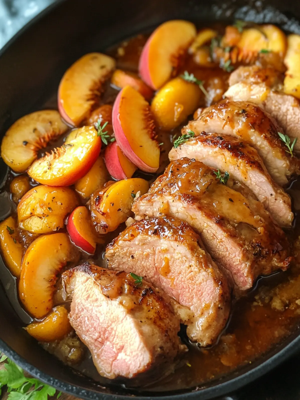 Savory Peach Glazed Pork Tenderloin for a Flavorful Feast 3 Peach Glazed Pork Tenderloin