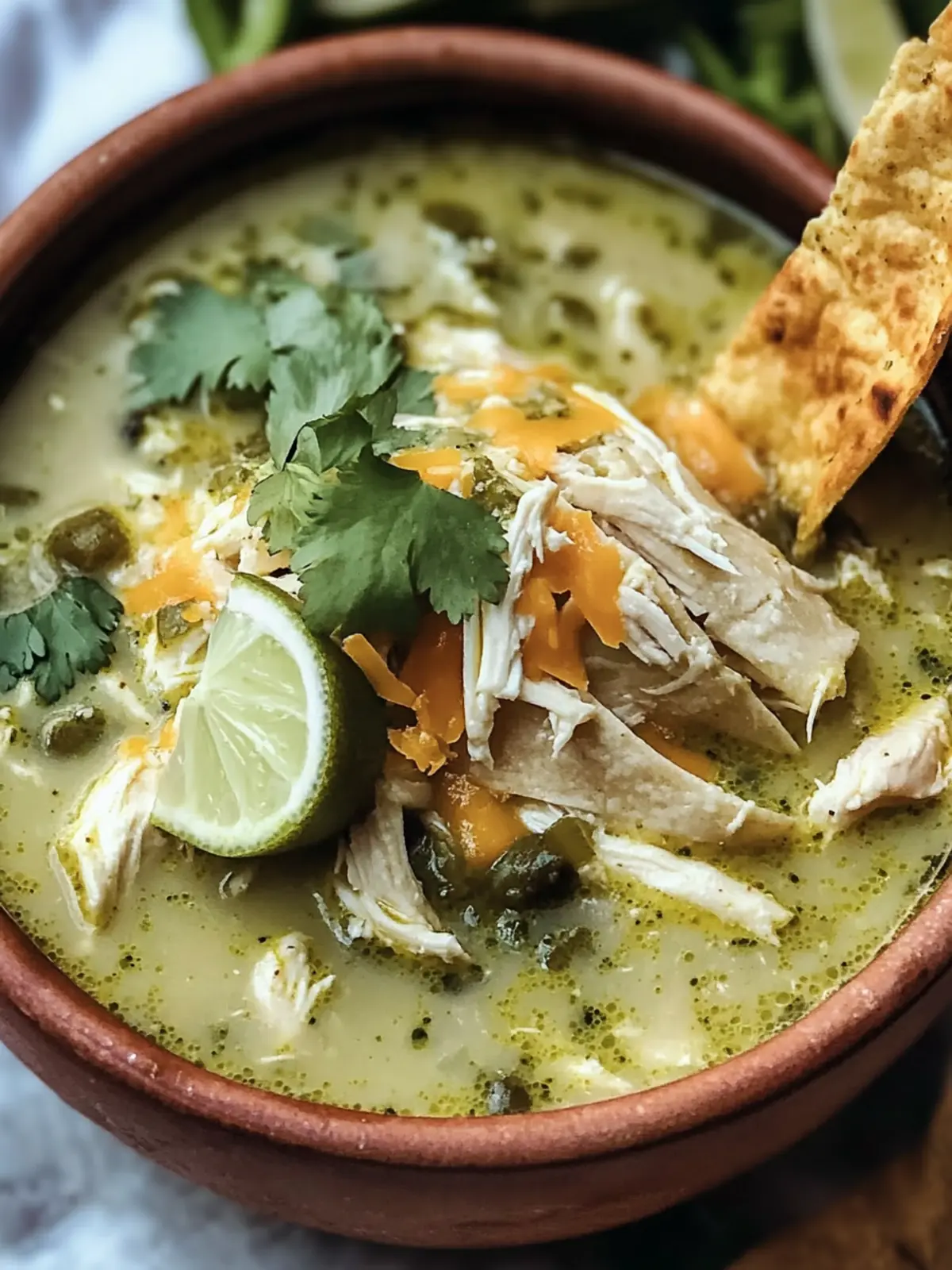 Creamy Green Enchiladas Chicken Soup for Cozy Nights Delight 2 Creamy Green Enchiladas Chicken Soup for Cozy Nights