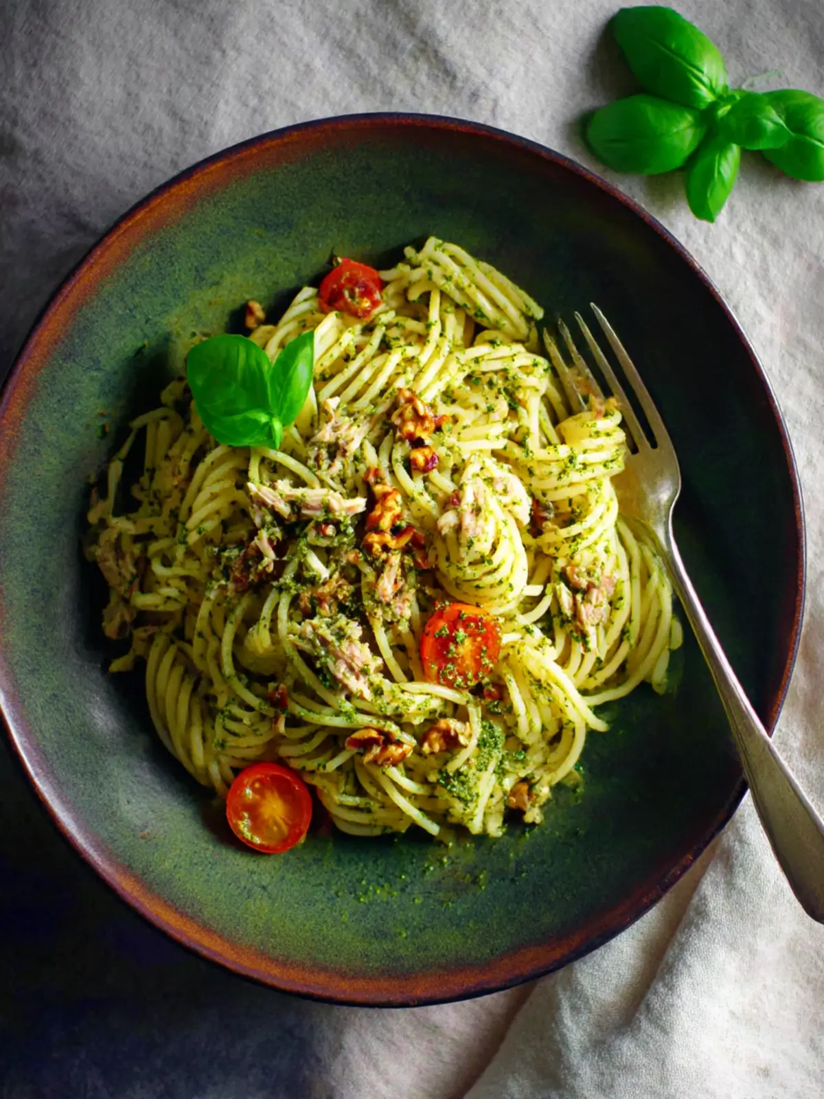 Tuna Pesto Pasta Recipe That Beats Fast Food Every Time 2 Tuna Pesto Pasta Recipe