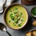 Creamy Broccoli & Red Lentil Soup for Cozy Nights In 8 Creamy Broccoli + Red Lentil Soup