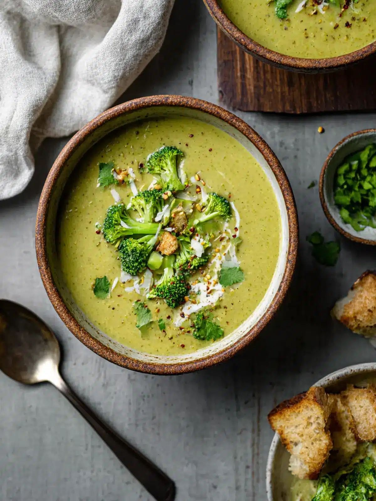 Creamy Broccoli & Red Lentil Soup for Cozy Nights In 5 Creamy Broccoli + Red Lentil Soup