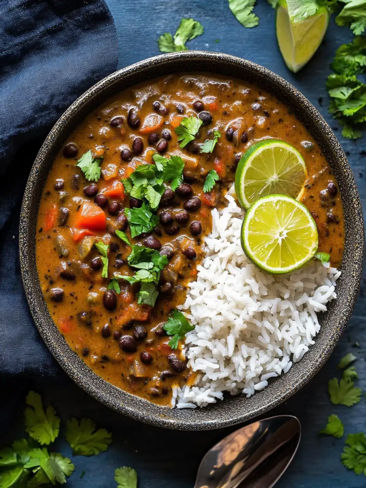 Savory Black Bean Curry Ready in Just 10 Minutes! 3 Black Bean Curry