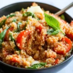 Savor This Easy Tomato & Basil Quinoa Risotto Tonight 9 Easy Tomato & Basil Quinoa Risotto