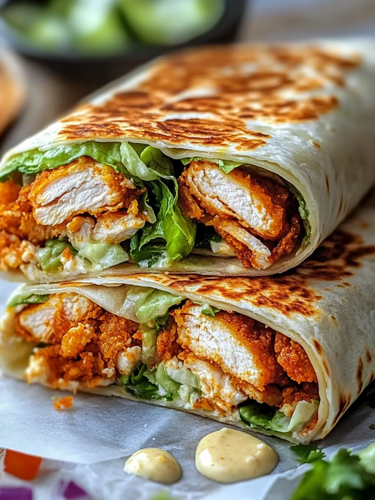 High Protein Chicken Crunch Wrap That Will Wow Your Tastebuds 3 High Protein Chicken Crunch Wrap
