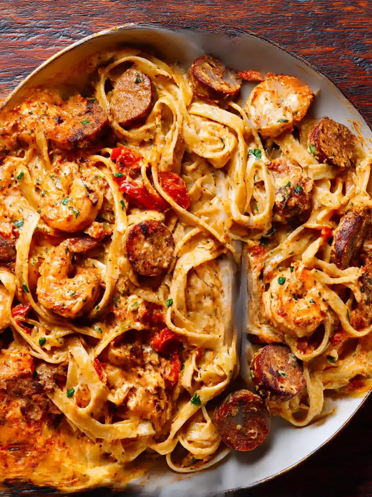 Creamy Cajun Shrimp and Sausage Pasta You’ll Crave Tonight 2 Creamy Cajun Shrimp and Sausage Pasta