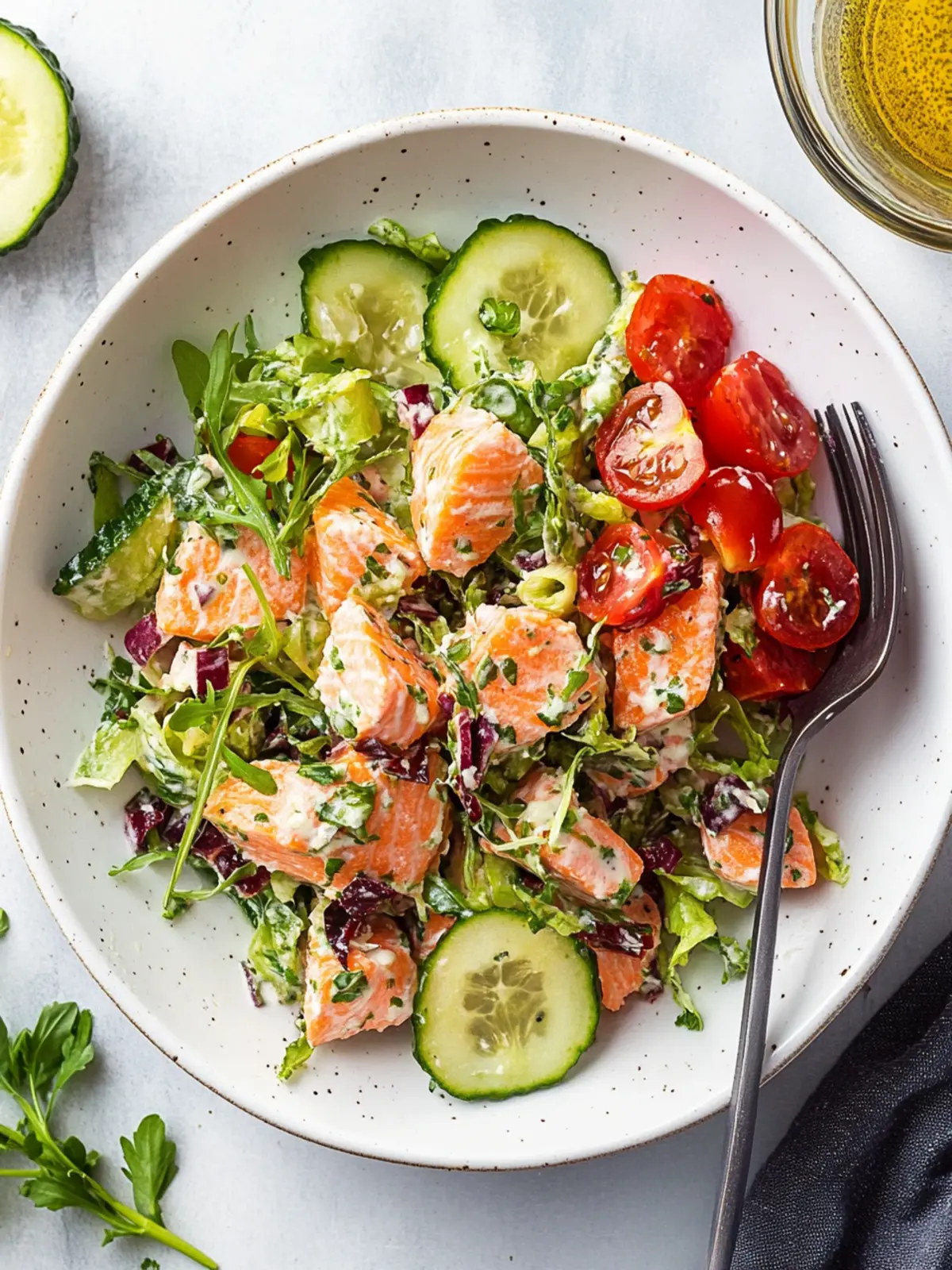 Delicious Salmon Salad for a Fresh Twist on Lunchtime 3 Salmon Salad